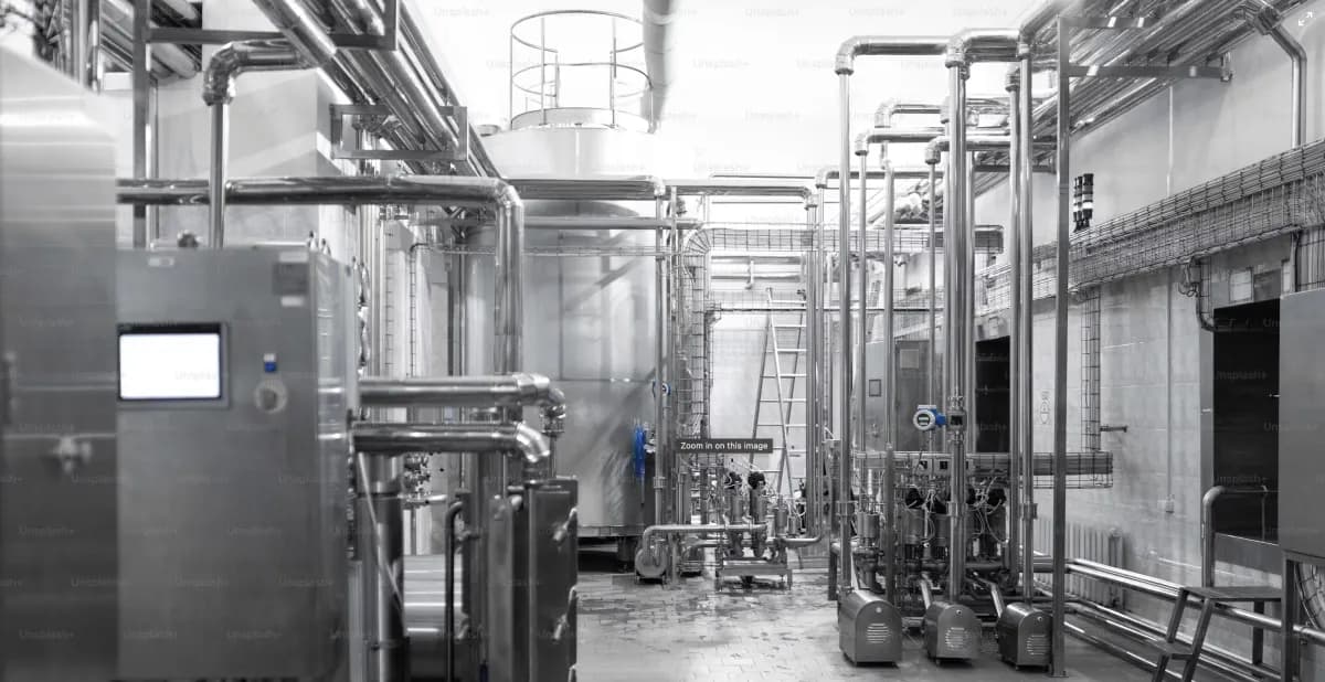 Industrial Boiler Room